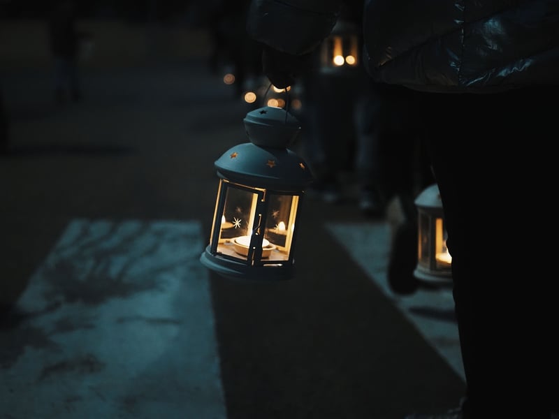 Lantern and Candles